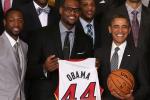 NBA Champions Heat Visit Obama at the White House