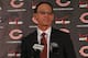 LAKE FOREST, IL - JANUARY 17: Marc Trestman is introducted as the new head coach of the Chicago Bears at Halas Hall on January 17, 2013 in Lake Forest, Illinois. (Photo by Jonathan Daniel/Getty Images)