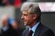 SWANSEA, WALES - JANUARY 06: Arsene Wenger manager of Arsenal looks thoughtful prior to the FA Cup with Budweiser Third Round match between Swansea City and Arsenal at Liberty Stadium on January 6, 2013 in Swansea, Wales. (Photo by Stu Forster/Getty Images)