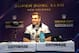 Jan 29, 2013; New Orleans, LA, USA; Baltimore Ravens quarterback Joe Flacco (5) addresses the press during media day in preparation for Super Bowl XLVII between the San Francisco 49ers and the Baltimore Ravens at the Mercedes-Benz Superdome. Mandatory Credit: Kirby Lee-USA TODAY Sports