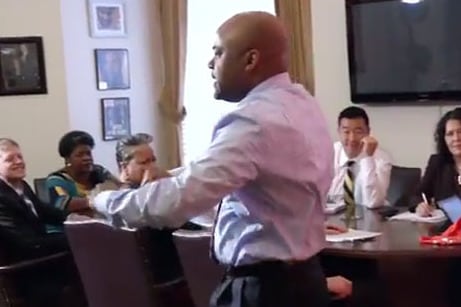Denver Mayor Michael Hancock Pays Bet by Doing Ray Lewis Dance