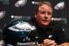 PHILADELPHIA, PA - JANUARY 17: Chip Kelly is introduced as the new head coach of the Philadelphia Eagles during a news conference at the team's NovaCare Complex on January 17, 2013 in Philadelphia, Pennsylvania. The former Oregon coach surprised many after he initially turned down NFL clubs saying he would remain at Oregon. (Photo by Rich Schultz /Getty Images)
