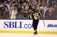 BOSTON, MA - JANUARY 29: Brad Marchand #63 of the Boston Bruins celebrates after scoring the game-winning goal in a sudden-death shootout against the New Jersey Devils during the game on January 29, 2013 at TD Garden in Boston, Massachusetts. (Photo by Jared Wickerham/Getty Images)