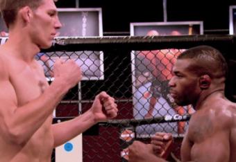 Luke Barnatt (left) vs. Gilbert Smith (right)