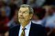 HOUSTON, TX - JANUARY 26: Head coach P.J. Carlesimo of the Brooklyn Nets waits on the court during the game against the Houston Rockets at Toyota Center on January 26, 2013 in Houston, Texas. NOTE TO USER: User expressly acknowledges and agrees that, by downloading and or using this photograph, User is consenting to the terms and conditions of the Getty Images License Agreement. (Photo by Scott Halleran/Getty Images)