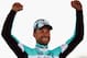 ROUBAIX, FRANCE - APRIL 08: Tom Boonen of Belgium and Quick Step Omega Pharma celebrates winning the 2012 Paris Roubaix cycle race from Compiegne to Roubaix on April 8, 2012 in Roubaix, France. The 110th edition of the race is 257km long with 51.5km of cobbles spread over 27 sections. (Photo by Bryn Lennon/Getty Images)