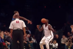 Andray Blatche Gets Nailed in the Face with Pass