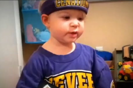 Two-Year Old Kid's Impressions of WWE Superstars Will Make Your Day