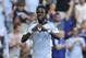 KANSAS CITY, KS - JULY 28: Kei Kamara #23 of the Sporting Kansas City celebrates his goal during a game against the Columbus Crew in the first half at Livestrong Sporting Park on July 28, 2012 in Kansas City, Kansas. (Photo by Ed Zurga/Getty Images)