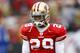 Jan 22, 2012; San Francisco, CA, USA; San Francisco 49ers defensive back Chris Culliver (29) warms up before the 2011 NFC Championship game against the New York Giants at Candlestick Park. Mandatory Credit: Jason O. Watson-USA TODAY Sports