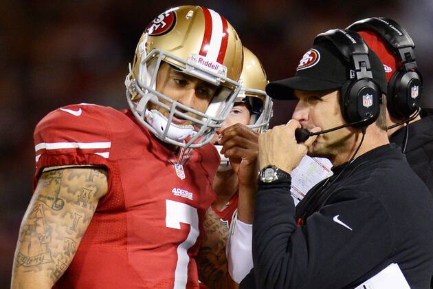 Jim Harbaugh Tipped His Dad to Plan to Draft Kaepernick