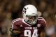 COLLEGE STATION, TX - NOVEMBER 24: Damontre Moore #94 of the Texas A&M Aggies is seen on the field during the game against the Missouri Tigers at Kyle Field on November 24, 2012 in College Station, Texas. (Photo by Scott Halleran/Getty Images)