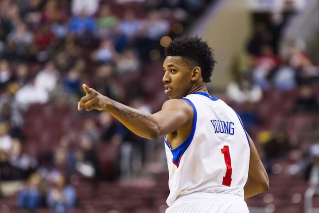 Nick Young's 'Swag' Going Strong in Philadelphia
