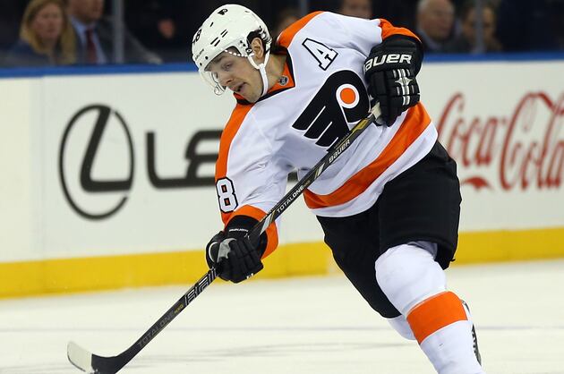 Lavy Moves Briere to Top Line