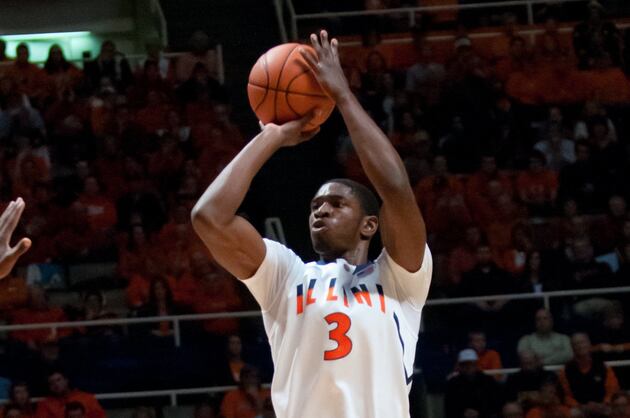 Appling Guides No. 13 Michigan St. Past Illinois