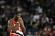 OAKLAND, CA - NOVEMBER 20: Greg Oden #52 of the Portland Trail Blazers looks on against the Golden State Warriors during an NBA game at Oracle Arena on November 20, 2009 in Oakland, California. (Photo by Jed Jacobsohn/Getty Images)