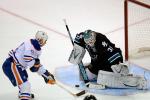 Sharks Stay Perfect, Beat Oilers 3-2 in Shootout
