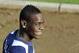 FLORENCE, ITALY - OCTOBER 13: Mario Balotelli of Italy smiles during a training session at Coverciano on October 13, 2012 in Florence, Italy. (Photo by Claudio Villa/Getty Images)