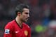 MANCHESTER, ENGLAND - JANUARY 13: Robin van Persie of Manchester United looks on during the Barclays Premier League match between Manchester United and Liverpool at Old Trafford on January 13, 2013 in Manchester, England. (Photo by Alex Livesey/Getty Images)