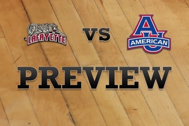 Lafayette vs. American University: Full Game Preview