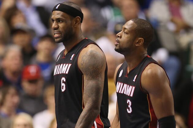 Wade Asks Lebron to Do Slam, 3-Point Contests