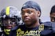 Jan 5, 2013; San Antonio, TX, USA; East running back Derrick Henry (2) before the U.S. Army All-American Bowl high school football game against the West at the Alamodome. The East won 15-8. Mandatory Credit: Soobum Im-USA TODAY Sports