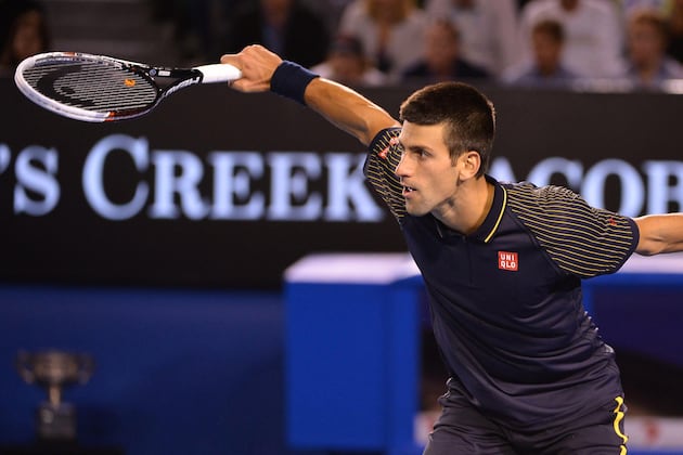 Djokovic Gives Serbia 2-0 Lead over Belgium