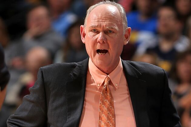 George Karl Named Western Conference Coach of the Month