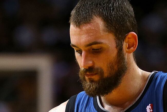 The Wolves need you, K-Love.