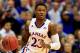 LAWRENCE, KS - DECEMBER 15: Ben McLemore #23 of the Kansas Jayhawks in action during the game against the Belmont Bruins at Allen Fieldhouse on December 15, 2012 in Lawrence, Kansas. (Photo by Jamie Squire/Getty Images)