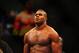Dec. 30, 2011; Las Vegas, NV, USA; UFC fighter Alistair Overeem during a heavyweight bout at UFC 141 at the MGM Grand Garden event center. Mandatory Credit: Mark J. Rebilas-USA TODAY Sports