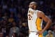 LOS ANGELES, CA - JANUARY 27: Kobe Bryant #24 of the Los Angeles Lakers reacts after a Laker foul during a 106-95 win over the Oklahoma City Thunder at Staples Center on January 27, 2013 in Los Angeles, California. NOTE TO USER: User expressly acknowledges and agrees that, by downloading and or using this photograph, User is consenting to the terms and conditions of the Getty Images License Agreement. (Photo by Harry How/Getty Images)