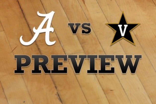 Alabama vs. Vanderbilt: Full Game Preview