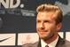 David Beckham is unveiled as a Paris Saint-Germain player.