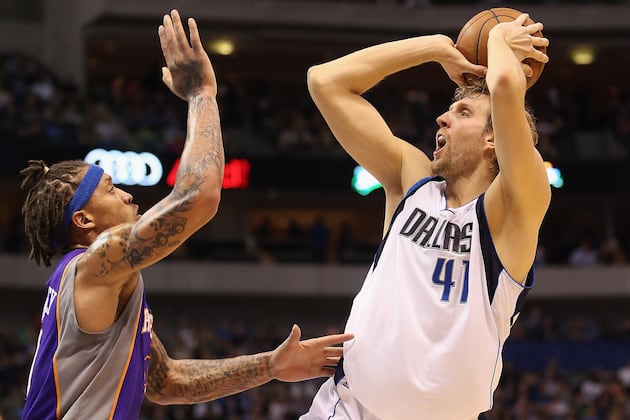 Dallas Mavericks 109, Phoenix Suns 99 — Going for throats