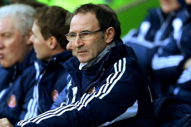 Martin O'Neill Disappointed to See His Sunderland Side Lose at Reading