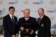 SAN FRANCISCO, CA - JUNE 13: Glen D. Nager, USGA President (L), Jack Nicklaus (C) and Mike Davis, USGA Executive Director (R) pose at a ceremony to honor Jack Nicklaus's contributions to the game of golf prior to the start of the 112th U.S. Open at The Olympic Club on June 13, 2012 in San Francisco, California. (Photo by David Cannon/Getty Images)
