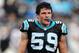 CHARLOTTE, NC - DECEMBER 23: Luke Kuechly #59 of the Carolina Panthers watches on during their game against the Oakland Raiders at Bank of America Stadium on December 23, 2012 in Charlotte, North Carolina. (Photo by Streeter Lecka/Getty Images)