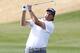 SCOTTSDALE, AZ - FEBRUARY 2: Phil Mickelson hits his second shot on the ninth hole during the third round of the Waste Management Phoenix Open at TPC Scottsdale on February 2, 2013 in Scottsdale, Arizona. (Photo by Hunter Martin/Getty Images)
