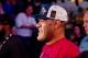Oct 5, 2012; Minneapolis, MN, USA; Antonio Silva smiles as he leaves after his knockout of Travis Browne (not pictured) in the first round of their Heavyweight bout at the UFC on FX 5 at the Target Center. Mandatory Credit: Bruce Kluckhohn-USA TODAY Sports
