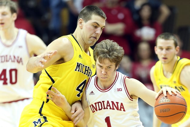 Michigan Punches Back at No. 3 Indiana, but Comes Up Short, 81-73