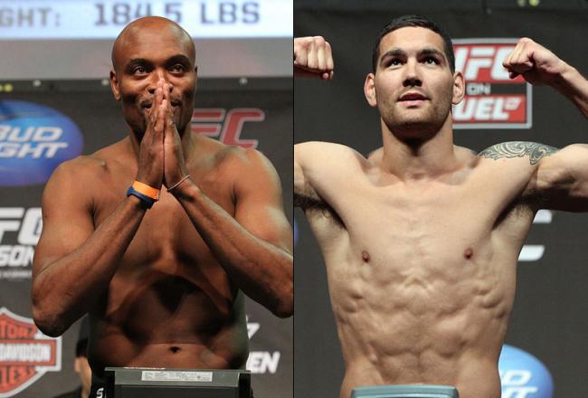 silva/weidman picture anderson silva vs chris weidman