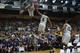 D.J. Cooper coasts in for two points in the first half of Ohio's loss to Akron. Photo Credit: Kate Hiller