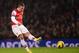 LONDON, ENGLAND - JANUARY 23: Lukas Podolski of Arsenal scores their first goal during the Barclays Premier League match between Arsenal and West Ham United at Emirates Stadium on January 23, 2013 in London, England. (Photo by Mike Hewitt/Getty Images)
