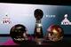 NEW ORLEANS, LA - FEBRUARY 01: The Vince Lombardi trophy and helmets are displayed prior to a press conference with Head coach John Harbaugh of the Baltimore Ravens and Head coach Jim Harbaugh of the San Francisco 49ers for Super Bowl XLVII at the Ernest N. Morial Convention Center on February 1, 2013 in New Orleans, Louisiana. The Ravens will play the 49ers in Super Bowl XLVII on Sunday. (Photo by Christian Petersen/Getty Images)