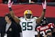 ATLANTA, GA - OCTOBER 09: Greg Jennings #85 of the Green Bay Packers celebrates a touchdown against the Atlanta Falcons at Georgia Dome on October 9, 2011 in Atlanta, Georgia. (Photo by Kevin C. Cox/Getty Images)
