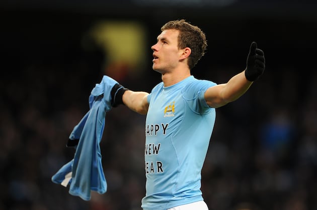 Dzeko, Nastasic Start vs. Liverpool