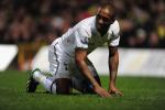 Defoe Leaves West Brom Game with Ankle Injury