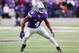 Oct 6, 2012; Manhattan, KS, USA; Kansas State Wildcats linebacker Arthur Brown (4) during the first half against the Kansas Jayhawks at Bill Snyder Family Stadium. Mandatory Credit: Scott Sewell-USA TODAY Sports