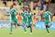 RUSTENBURG, SOUTH AFRICA - FEBRUARY 03: Emmanuel Emenike(L) of Nigeria celebrates scoring a goal during the 2013 Orange African Cup of Nations 3rd Quarter Final match between Ivory Coast and Nigeria, at Royal Bafokeng Stadium on February 03, 2013 in Rustenburg, South Africa. (Photo by Lefty Shivambu/Gallo Images/Getty Images)